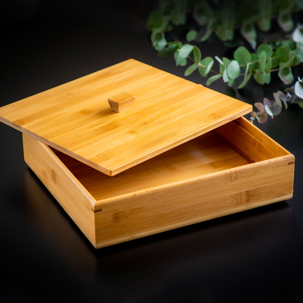 竹集成材アメニティボックス – 山下工芸オンラインショップ